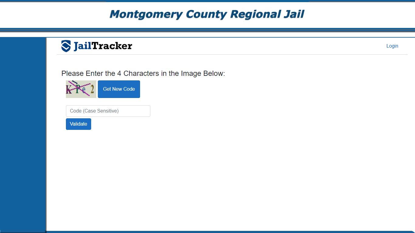 Welcome to the Montgomery County Regional Jail
